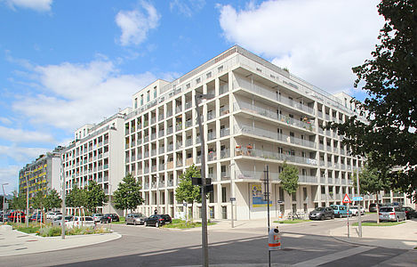 WG-Haus Straßenseite © ÖSW