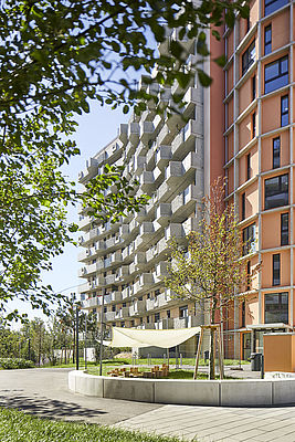 Biotope City Wienerberg_Ansicht-Freiraum