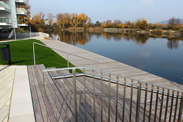 ÖSW Kuchelauer Hafen - Zugang zum Wasser