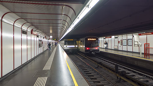 U1 Vorgartenstraße © Peter Gugerell