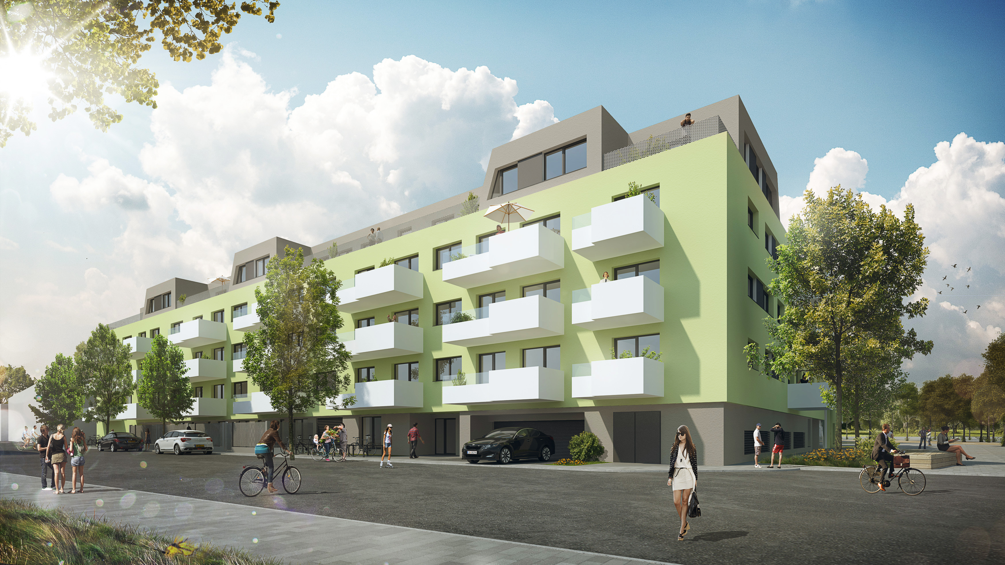 Mellergründe - Bauplatz A - BKK-3 Architektur 